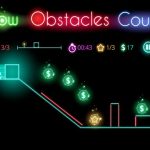 Glow obstacle course